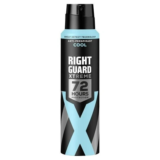 Right Guard Xtreme Cool Anti-Perspirant Deodorant Spray 150ml aerosol can
