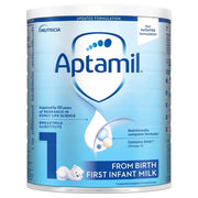 Front image: Aptamil First Infant Milk Formula powder 800g baby formula from birth packaging