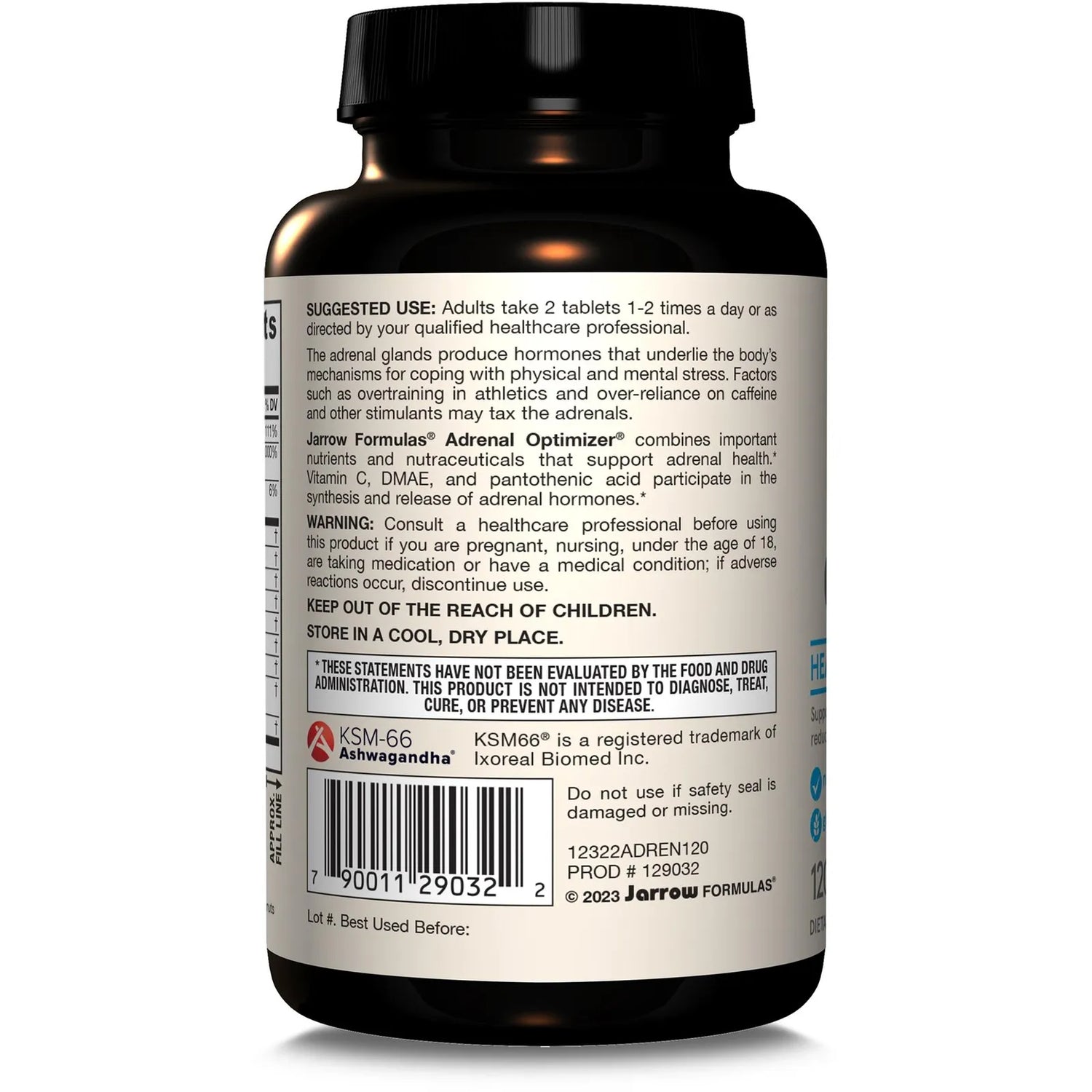 Jarrow Formulas Adrenal Optimizer® Healthy Stress Response