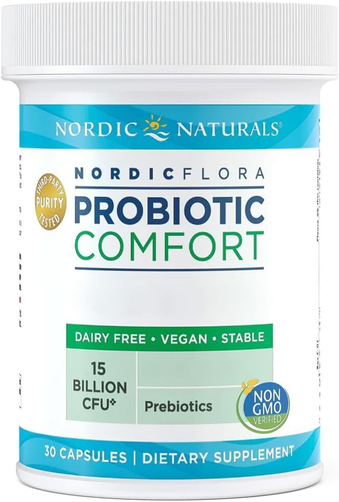 Nordic Naturals, Nordic Flora Probio Comfort, Good Bacteria Cultures, 30 Capsules