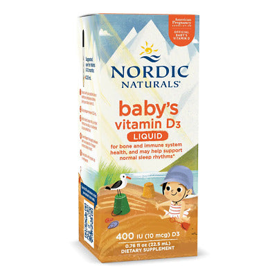 Nordic Naturals, 400IU Baby's Vitamin D3, 22.5ml