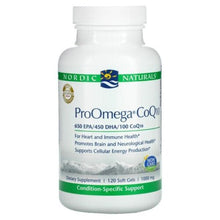 Load image into Gallery viewer, Nordic Naturals ProOmega CoQ10 - 120 softgels
