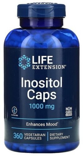 Life Extension	Inositol Caps, 1000 mg - 360 vcaps