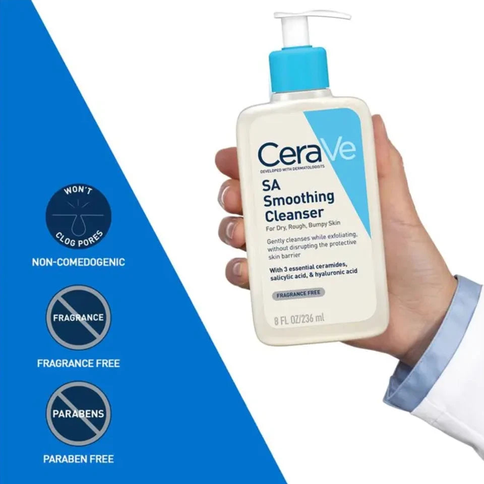 CeraVe SA Smoothing Cleanser Fragrance Free 236ml