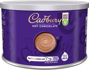 Cadbury Original drinking chocolate powder tub 1kg chocolate drink mix packaging front