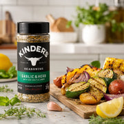 Kinder's Garlic & Herb Seasoning with Sea Salt & Lemon 311g used for chicken and vegetables