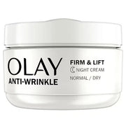 Olay Regenerist Night Cream jar, 50ml, on white background.
