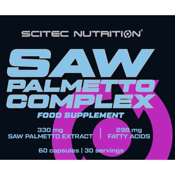 Scitec Nutrition Saw Palmetto Complex with Zinc & Vitamin D - 90 Capsules