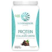 Sunwarrior Shape Plant Protein and Greens Chocolate Powder 750g Tub