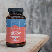 Terranova Vitamin B-Complex with Vitamin C 100 Vegetarian Capsules Food Supplement