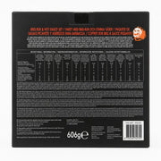 houghtfully BBQ Rub & Hot Sauce Gift Set, assorted sauce bottles and seasoning packaging, assorted flavours, 12 pieces, 606g, ingredients information & barcode