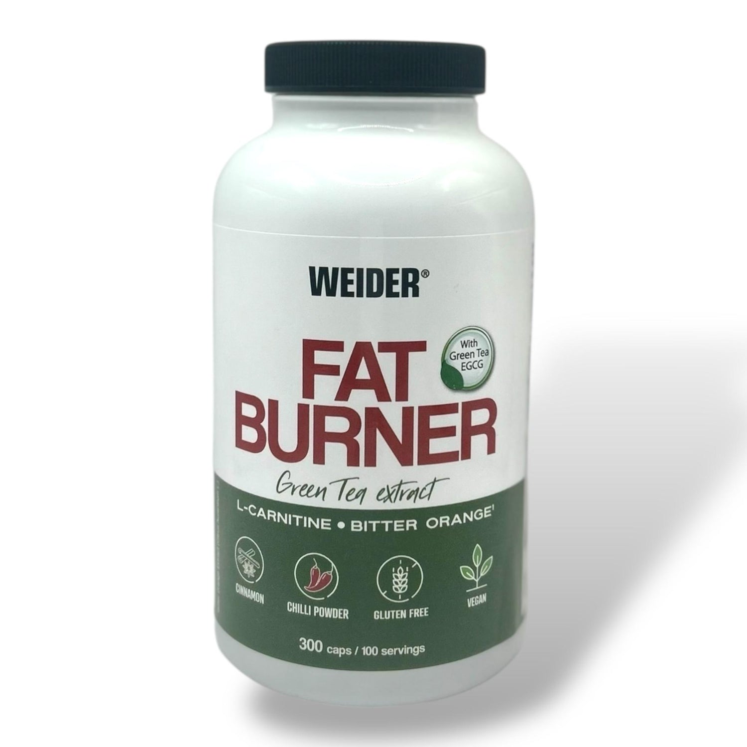 Weider Fat Burner Green Tea Extract – 300 Capsules