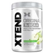 Front image: XTEND Original BCAA Powder Smash Apple tub powder 423g 30 servings
