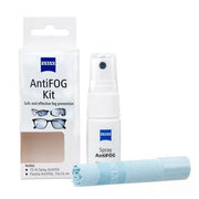 ZEISS AntiFOG Kit box containing 15ml spray bottle and cleaning cloth.