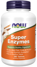 Load image into Gallery viewer, https://organicbargains.co.uk/products/now-food-super-enzymes-180-tablets
