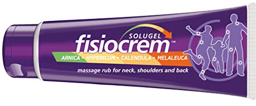 Fisiocrem Solugel - Massage rub for Neck, Shoulders and Back with Arnica - 250 ml