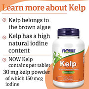 Now Foods, Kelp (Seaweed), 150mcg, 200 Tablets