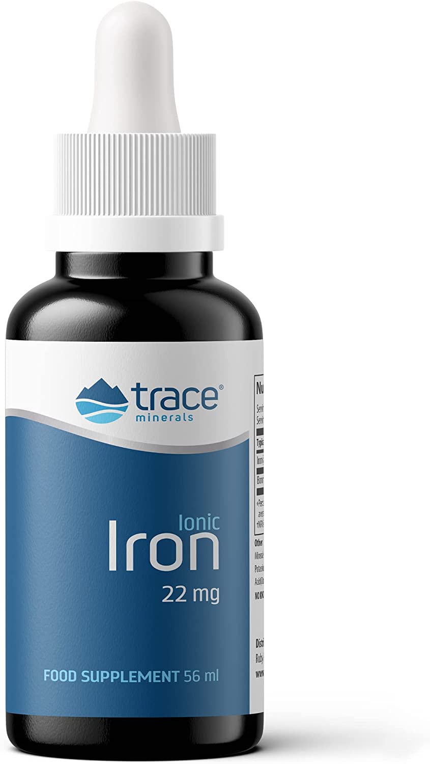 Trace Minerals Research Ionic Iron 22mg, 56ml