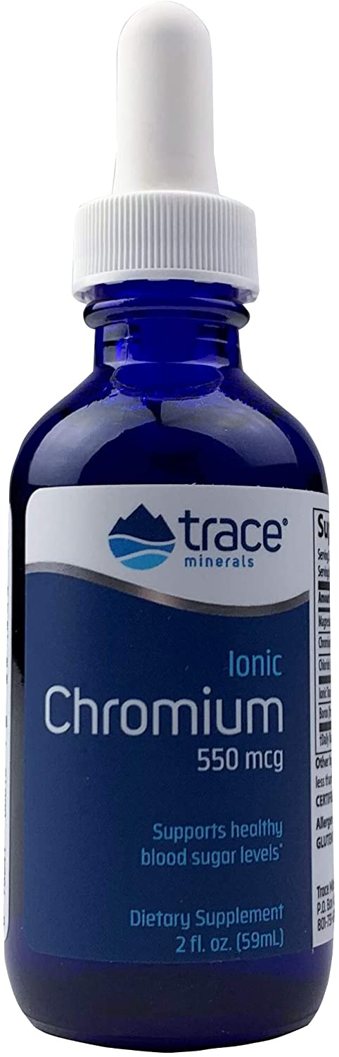 TRACE MINERALS RESEARCH IONIC CHROMIUM 550MCG - 59 ML