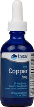 Load image into Gallery viewer, Trace Minerals Research 59 ml Liquimins Ionic Copper Liquid 3MG
