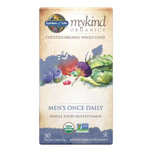 Garden of Life mykind Organics Men's Once Daily 30 Vegan Tablets