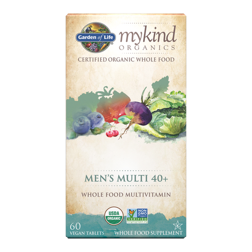 Garden Of Life Mykind Organics Men's Multi 40+ Multivitamin 60 Tablets