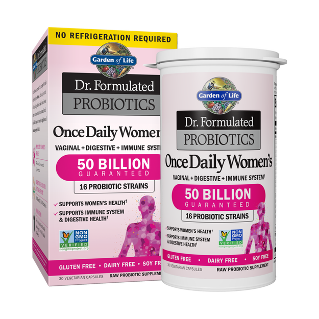 Dr. Formulated Probiotics Once Daily Women's Shelf-Stable 30 Capsules