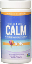 Load image into Gallery viewer, Natural Vitality Natural, Calm Kids, Mixed Berry Flavour, 170 g
