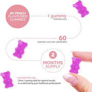 Novomins Nutrition Biotin Gummies 2 Month Supply