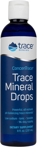 TRACE MINERALS CONCENTRACE TRACE MINERAL DROPS - 237 ML.