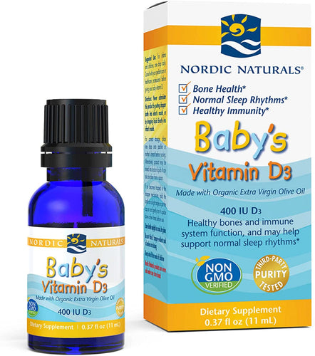 Nordic Naturals 400IU Baby's Vitamin D3, 11ml