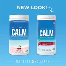 Load image into Gallery viewer, https://organicbargains.co.uk/products/natural-vitality-calm®-magnesium-powder-cherry-flavour-453g
