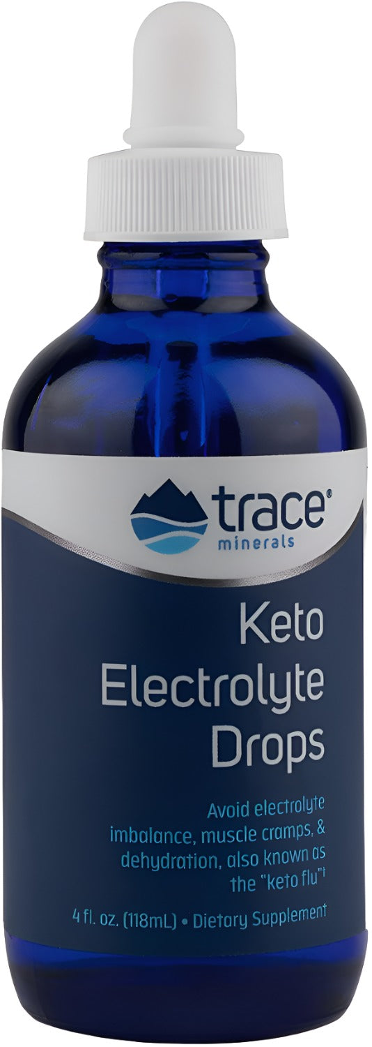 Trace Minerals Keto Electrolyte Drops, 118 ml