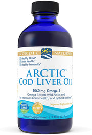 NORDIC NATURALS ARCTIC COD LIVER OIL 1060 mg Unflavoured - 237 ml