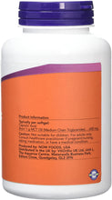 Load image into Gallery viewer, Now Foods Caprylic Acid Softgels, 600 mg, 100 softgel
