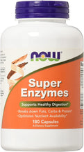 Load image into Gallery viewer, Now Foods Super Enzymes 180 Capsules
