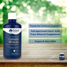 Load image into Gallery viewer, Trace Minerals Colloidal Minerals, Unflavored - 946 ml
