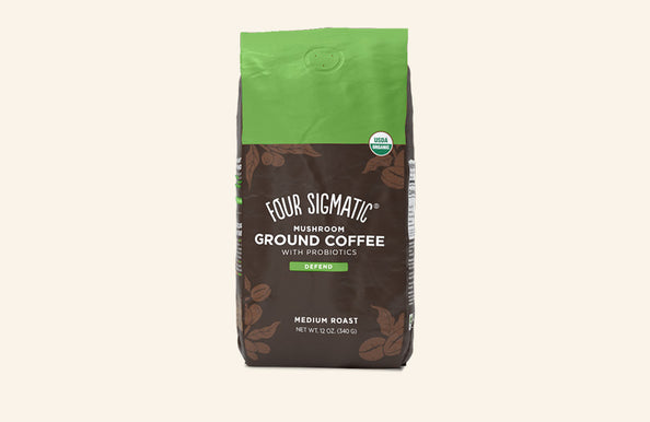 Four Sigmatic Ground Mushroom Coffee with Probiotics Defend 340g