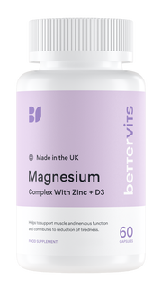 BetterVits Magnesium Complex 60 capsules