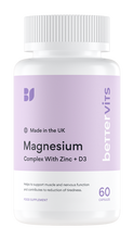 Load image into Gallery viewer, BetterVits Magnesium Complex 60 capsules
