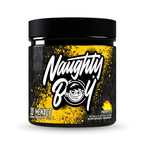Naughty Boy Menace® Pre-Workout, Pineapple, 420g
