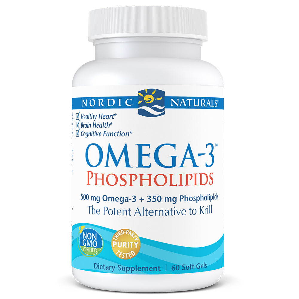 Nordic Naturals Omega-3 Phospholipids 60 softgels