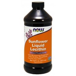 NOW Foods Sunflower Lecithin Phospholipids, 473ml