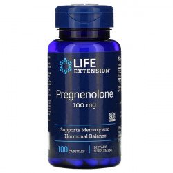 Life Extension Pregnenolone 100mg, 200 capsules