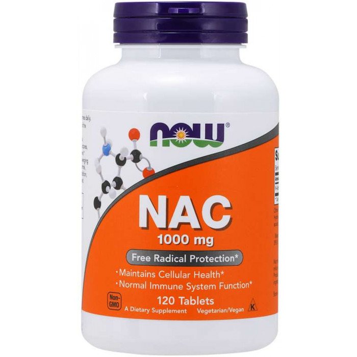 Now Foods NAC 600 mg 120 Veg Capsules