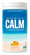 Load image into Gallery viewer, Natural Vitality CALM® Magnesium Powder, Orange Flavour 453g
